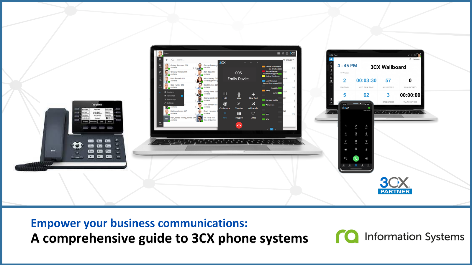 Empower your business communications: A comprehensive guide to 3CX phone  systems